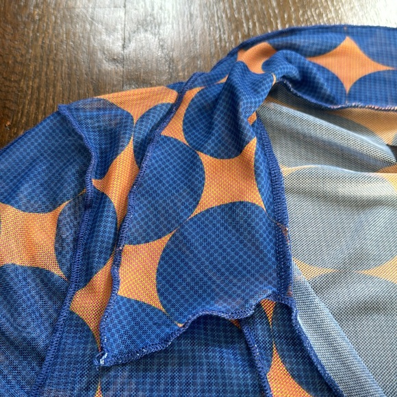 Mixed by Nasrin Midnight Disco Mesh Top - Picture 6 of 8